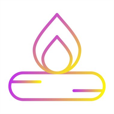 Simge vektör resimlemesini ateşle