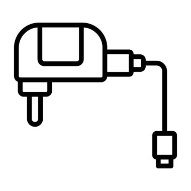 Aygıt web simgesi vektör illüstrasyonu