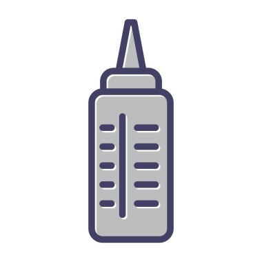 Kablo Çekme Kayganlaştırıcı simgesi, vektör illüstrasyonu  