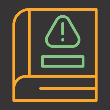 kitap web simgesi, vektör illüstrasyonu 