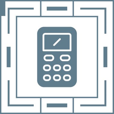 Eski Mobil vektör resimleme 