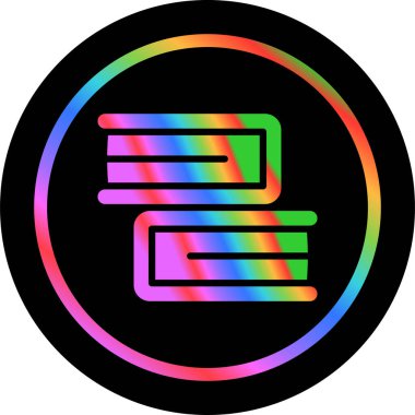 kitaplar düz simge, vektör illüstrasyonu