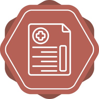 Belgeler. Web simgesi basit illüstrasyon