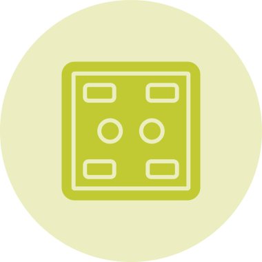 soket simgesi web basit illüstrasyon