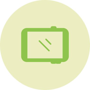 Tablet modern simgesinin vektör illüstrasyonu