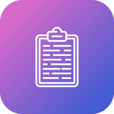 Pano simgesi, vektör illüstrasyonu basit tasarım