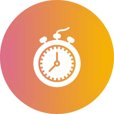 Kronometre Web simgesi basit tasarım