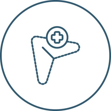 ok web simgesi, vektör çizim