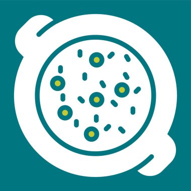 Güveç. Web simgesi basit illüstrasyon