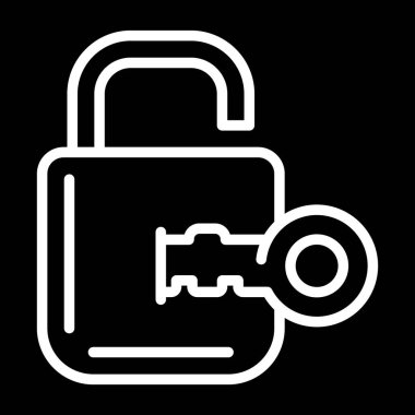 Web simgesi, vektör illüstrasyonu açılıyor  