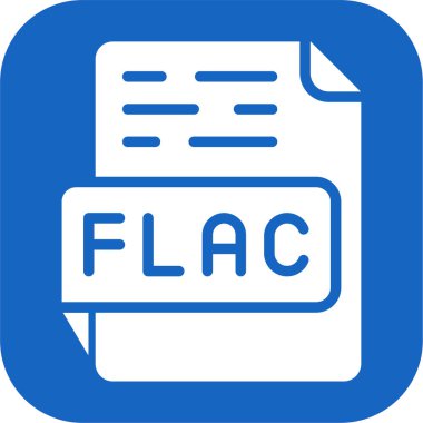 FLAC dosya biçimi web illüstrasyonuName
