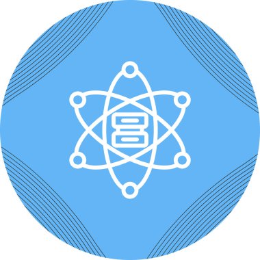 Bir Veri Bilimi simgesinin vektör çizimi