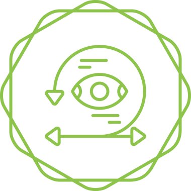 Görselleştirme. Web simgesi basit illüstrasyon