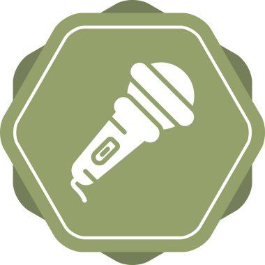 Mikrofon Simgesi, Kayıt Düğmesi, Kayıt İşareti, Vektör Resimleri 