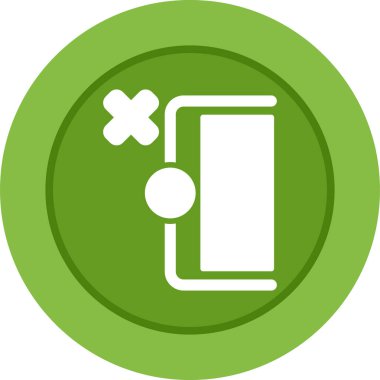 Beyaz arkaplanda ayrıştırma simgesi 