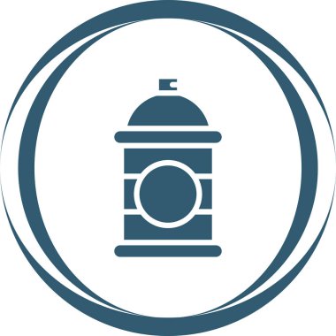 Sprey Kutusu simgesi, basit illüstrasyon