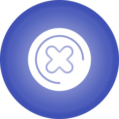 Haç. Web simgesi basit illüstrasyon