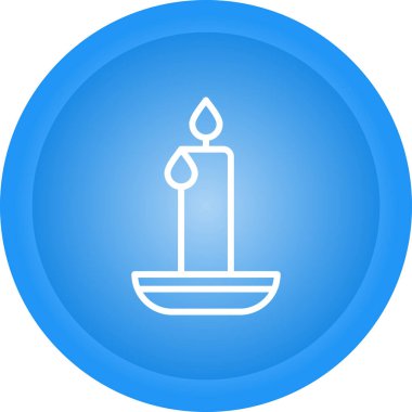  Acil mum ağı ikon vektör illüstrasyonu 