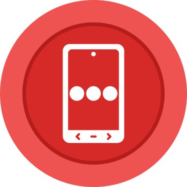 Köfte menüsü beyaz arkaplanda izole edilmiş modern simge 