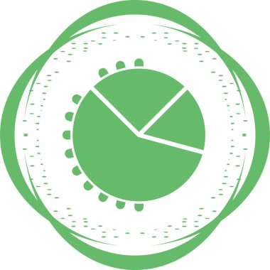 İstatistik web simgesi, basit vektör illüstrasyon istatistikleri