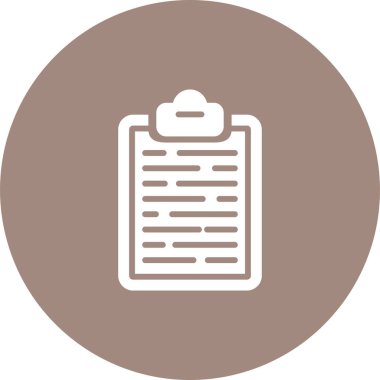 Pano simgesi, vektör illüstrasyonu basit tasarım