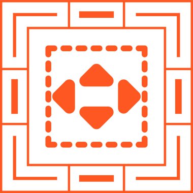 İmleç modern simgesinin vektör illüstrasyonu