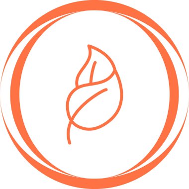 Yaprak Web illüstrasyon tasarım logosu