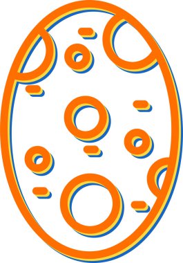 Patates. Web simgesi basit illüstrasyon