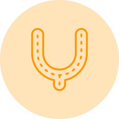 Küf modern simgesi beyaz arkaplanda izole 