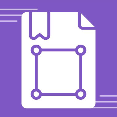 Metin sembolü vektör illüstrasyonu 