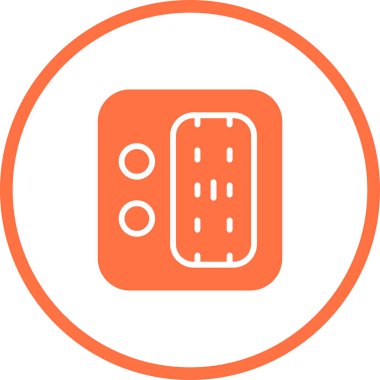 Ağ Eklenmiş Depolama Vektörü Simgesi Beyaz Arkaplanda İzole Edildi 