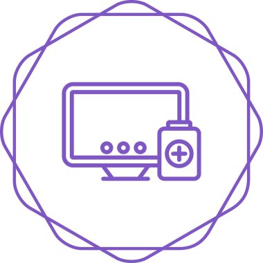 Bakım. Web simgesi basit tasarım