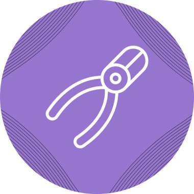 Pense modern simgesinin vektör illüstrasyonu  