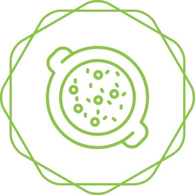 Güveç. Web simgesi basit illüstrasyon