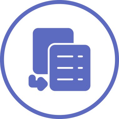 Simge vektör illüstrasyonunu kopyala 