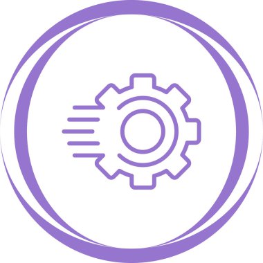 Beyaz arkaplanda hızlı yanıt simgesi izole edildi 