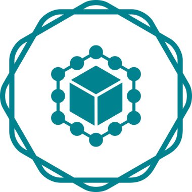 Tedarik zinciri yönetim web simgesi vektör illüstrasyonuName