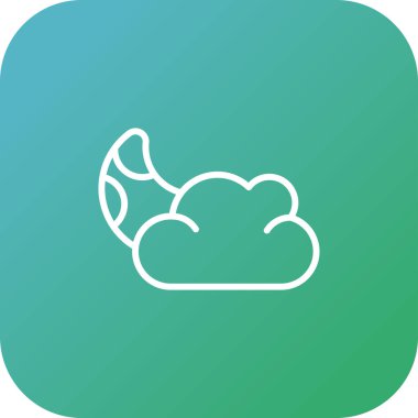 Bulut ağı simgesi, vektör illüstrasyonu. bulut simgesi