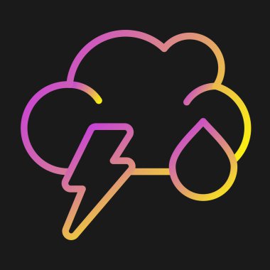 Bulut ağı simgesi, vektör illüstrasyonu. bulut simgesi