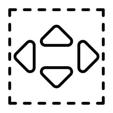 İmleç modern simgesinin vektör illüstrasyonu