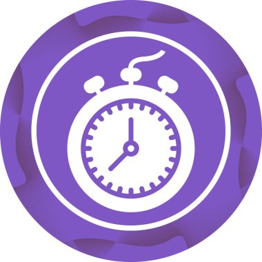 Kronometre Web simgesi basit tasarım