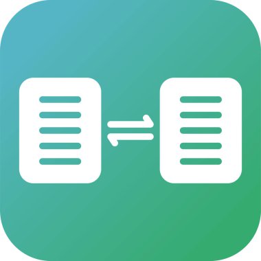 belge dosyaları ikon vektör illüstrasyonunu paylaşıyor 