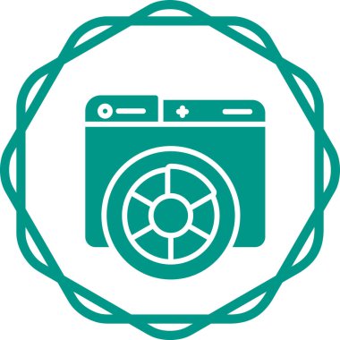 renk paleti. Web simgesi basit illüstrasyon