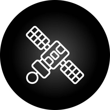 uydu simgesi web illüstrasyonu