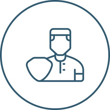 user icon, vector illustration simple design