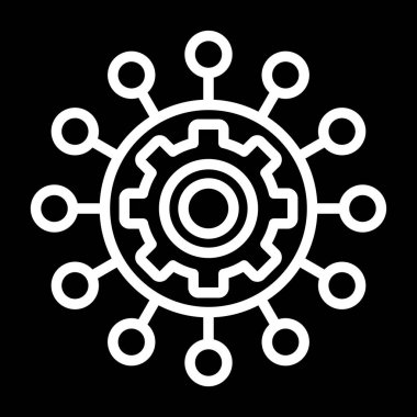  Fonksiyonellik web simgesi vektör çizimi