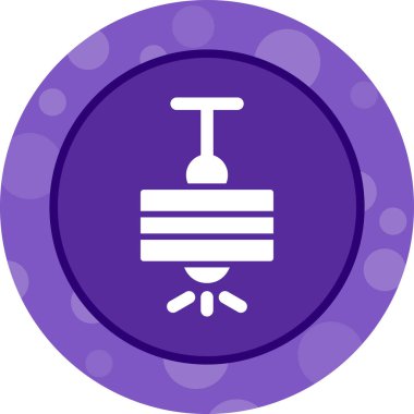 Vektör illüstrasyon Tavan Lambası simgesi 