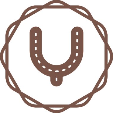 Küf modern simgesi beyaz arkaplanda izole 