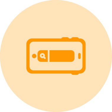 Tablet modern simgesinin vektör illüstrasyonu