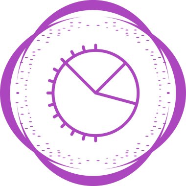 İstatistik web simgesi, basit vektör illüstrasyon istatistikleri